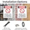 Signmission Diesel Fuel Flammable Danger Sign, Plastic, 7in W x 10in L, 2PK OS-2PACK-DS-P-710-V-1128 - alternate 7